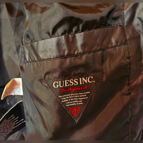 Guess Classic Down Filled Insulated Puffer Jacket - Picture 8 of 10